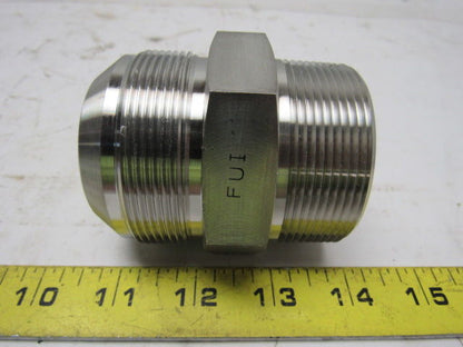 Fittings Unlimited Y-SS-2404-32-32  Stainless Steel Adapter 32MJ-32MP Straight