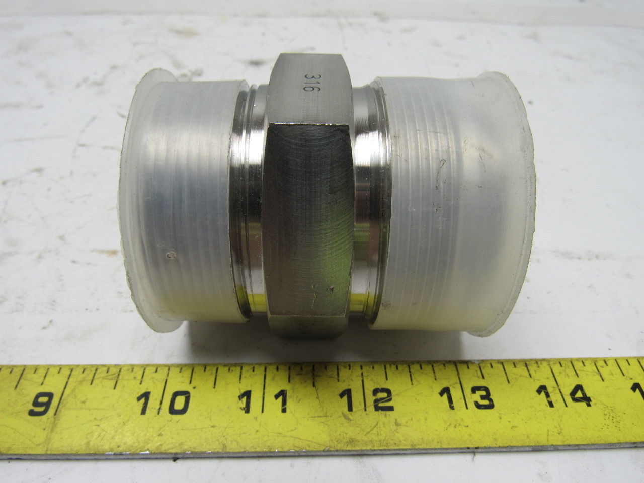 Fittings Unlimited Y-SS-2404-32-32  Stainless Steel Adapter 32MJ-32MP Straight