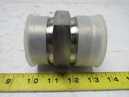 Fittings Unlimited Y-SS-2404-32-32  Stainless Steel Adapter 32MJ-32MP Straight