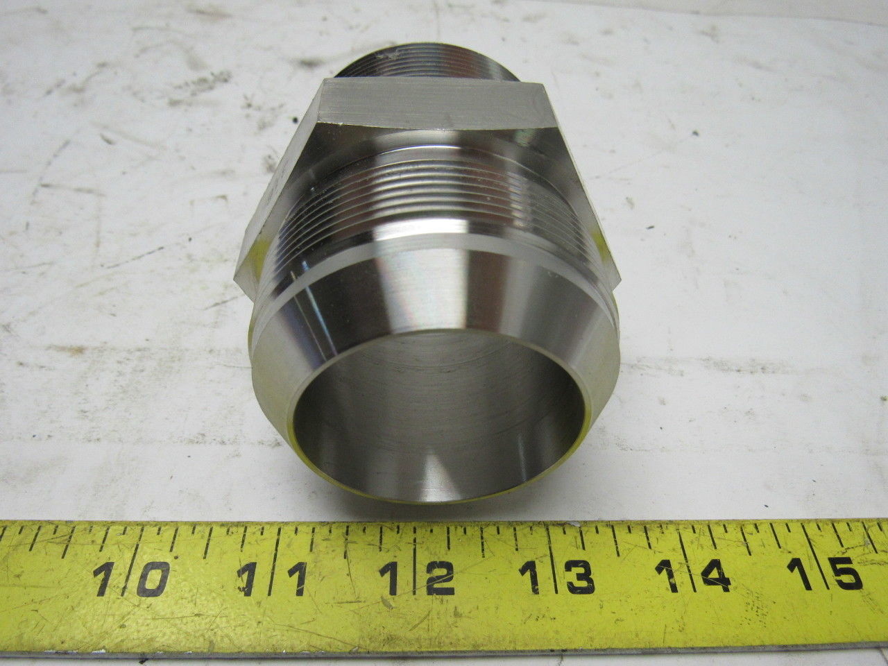 Fittings Unlimited Y-SS-2404-32-32  Stainless Steel Adapter 32MJ-32MP Straight