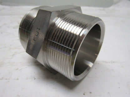Fittings Unlimited Y-SS-2404-32-32  Stainless Steel Adapter 32MJ-32MP Straight