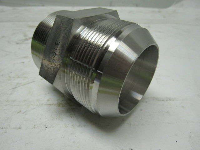 Fittings Unlimited Y-SS-2404-32-32  Stainless Steel Adapter 32MJ-32MP Straight