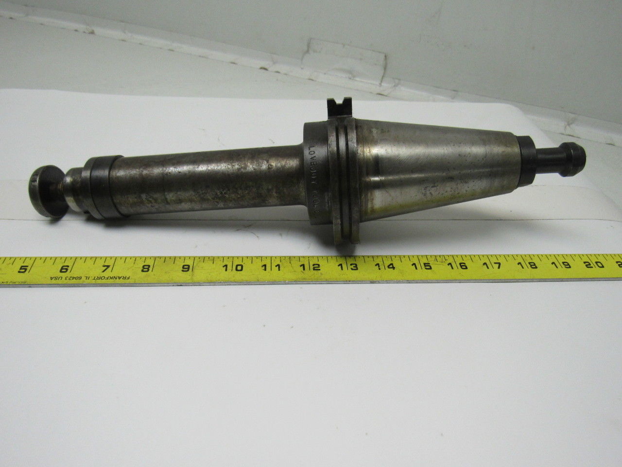 Lovejoy 2004-0026-0026 NMTB 50  Milling Tool Holder 1-1/4" Arbor 8" Proj.