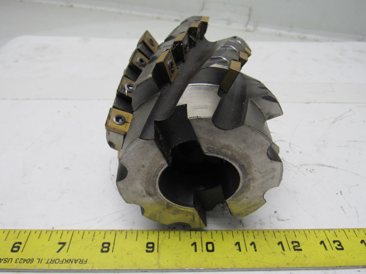 Walter F2238.UB.102.Z04.076 4" Diameter Indexable Helical Mill Milling Cutter