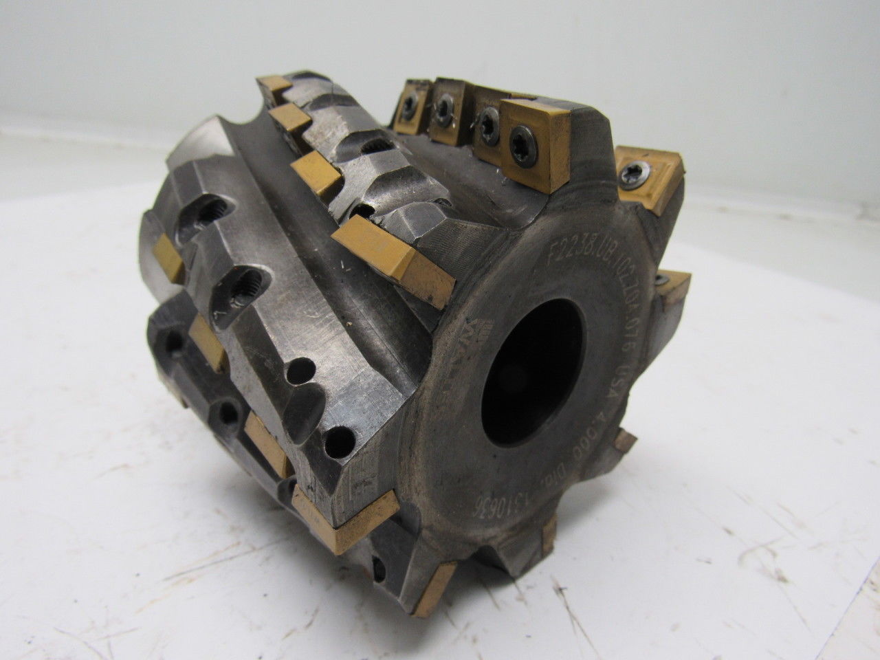 Walter F2238.UB.102.Z04.076 4" Diameter Indexable Helical Mill Milling Cutter