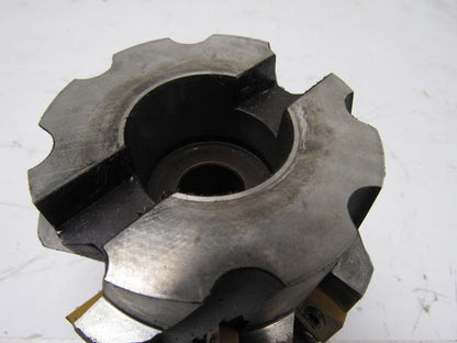 Walter F2238.UB.102.Z04.076 4" Diameter Indexable Helical Mill Milling Cutter