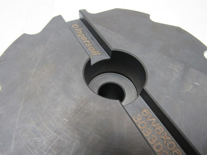 Ingersoll 6W6X06R02 Ball Nose End mill Cutter Head 6" OD X 4" Height