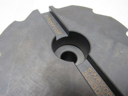 Ingersoll 6W6X06R02 Ball Nose End mill Cutter Head 6" OD X 4" Height