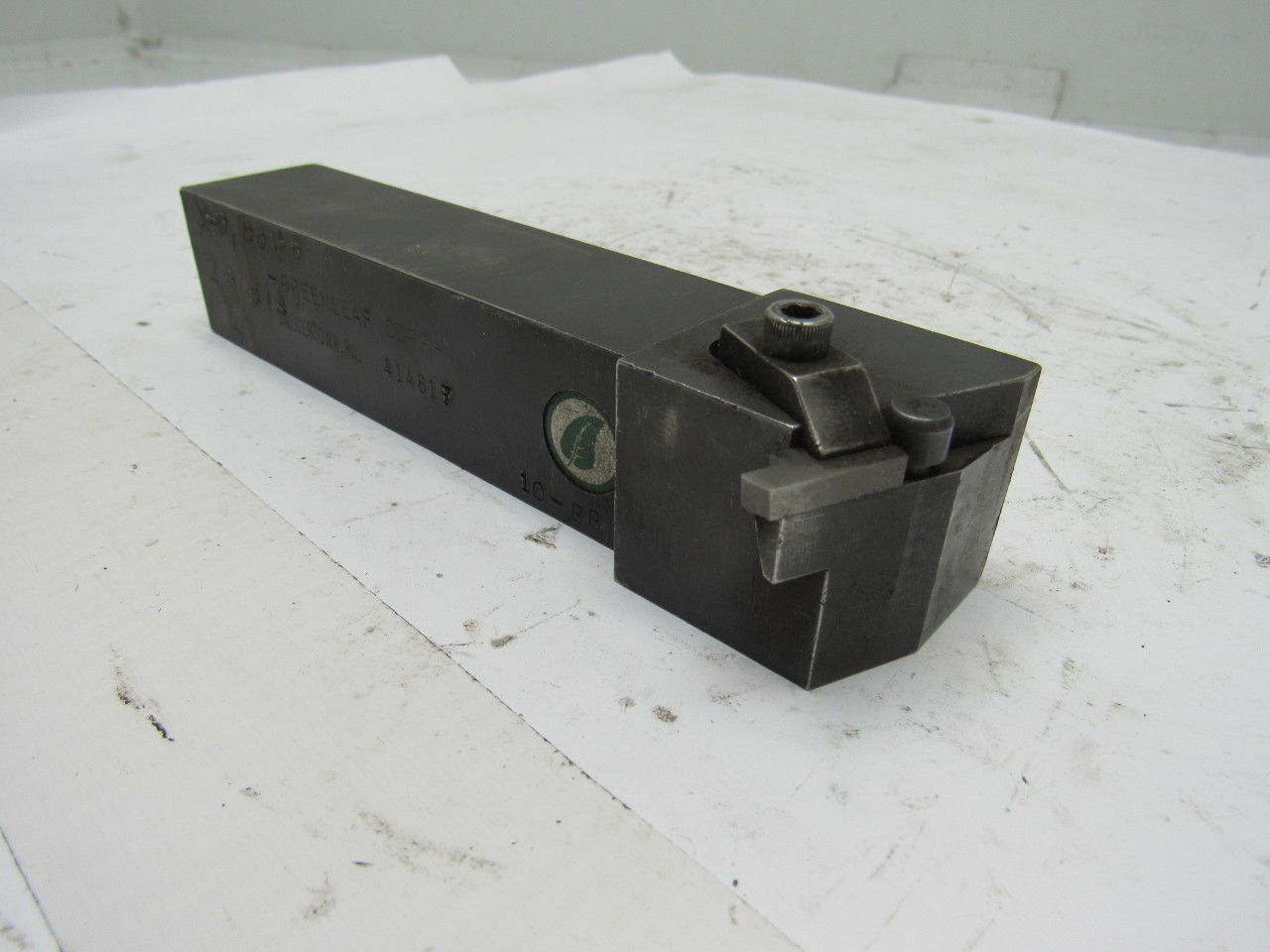 Greenleaf Corp. 414817 1-1/4" Square Shank Lathe Tool Holder 6-5/8" Length