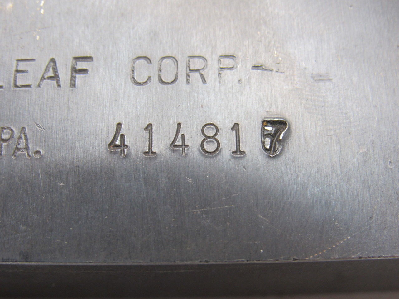 Greenleaf Corp. 414817 1-1/4" Square Shank Lathe Tool Holder 6-5/8" Length