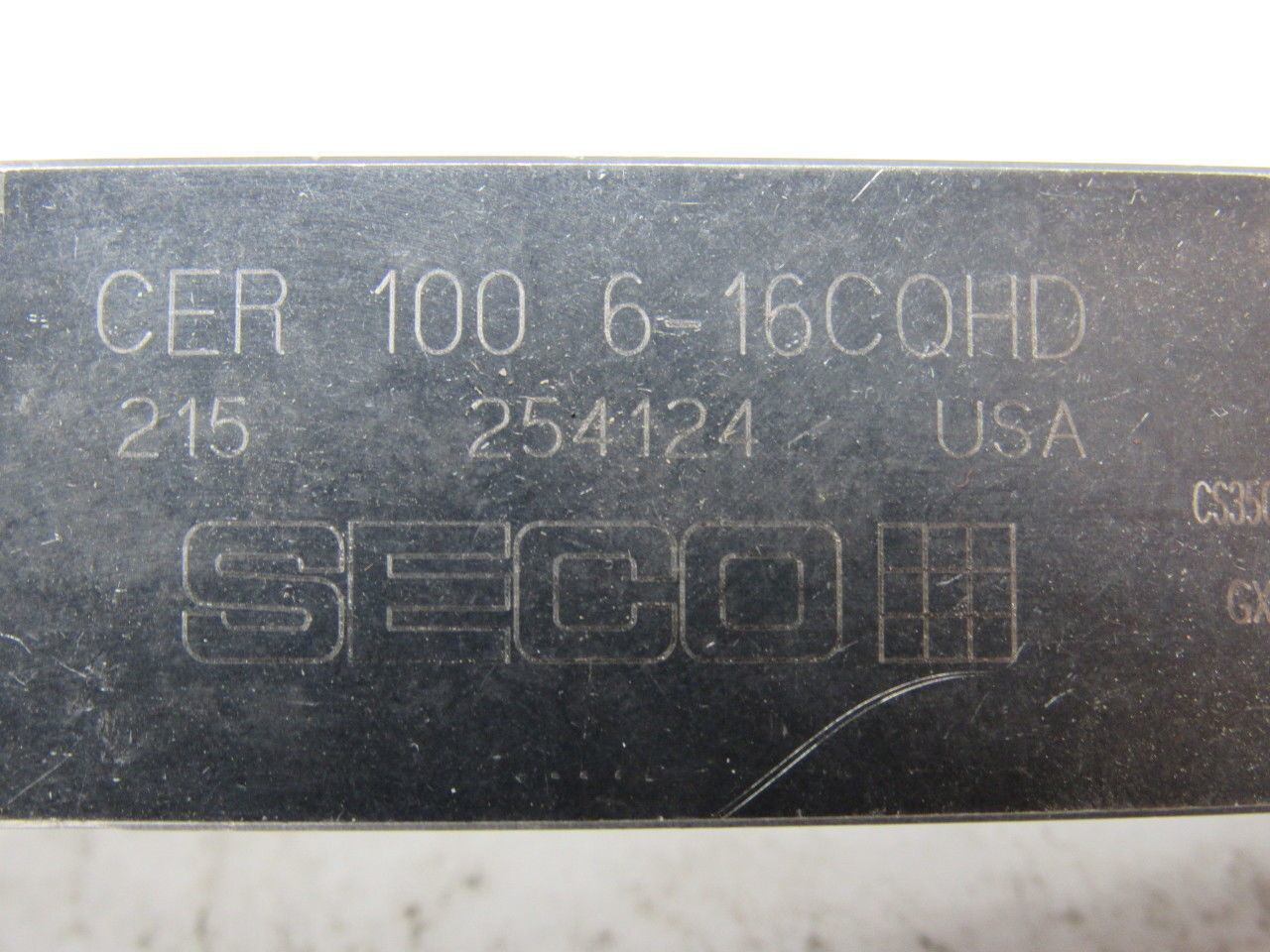 SECO CER 100 6-16CQHD ISO Metric External Threading Lathe Tool Holder