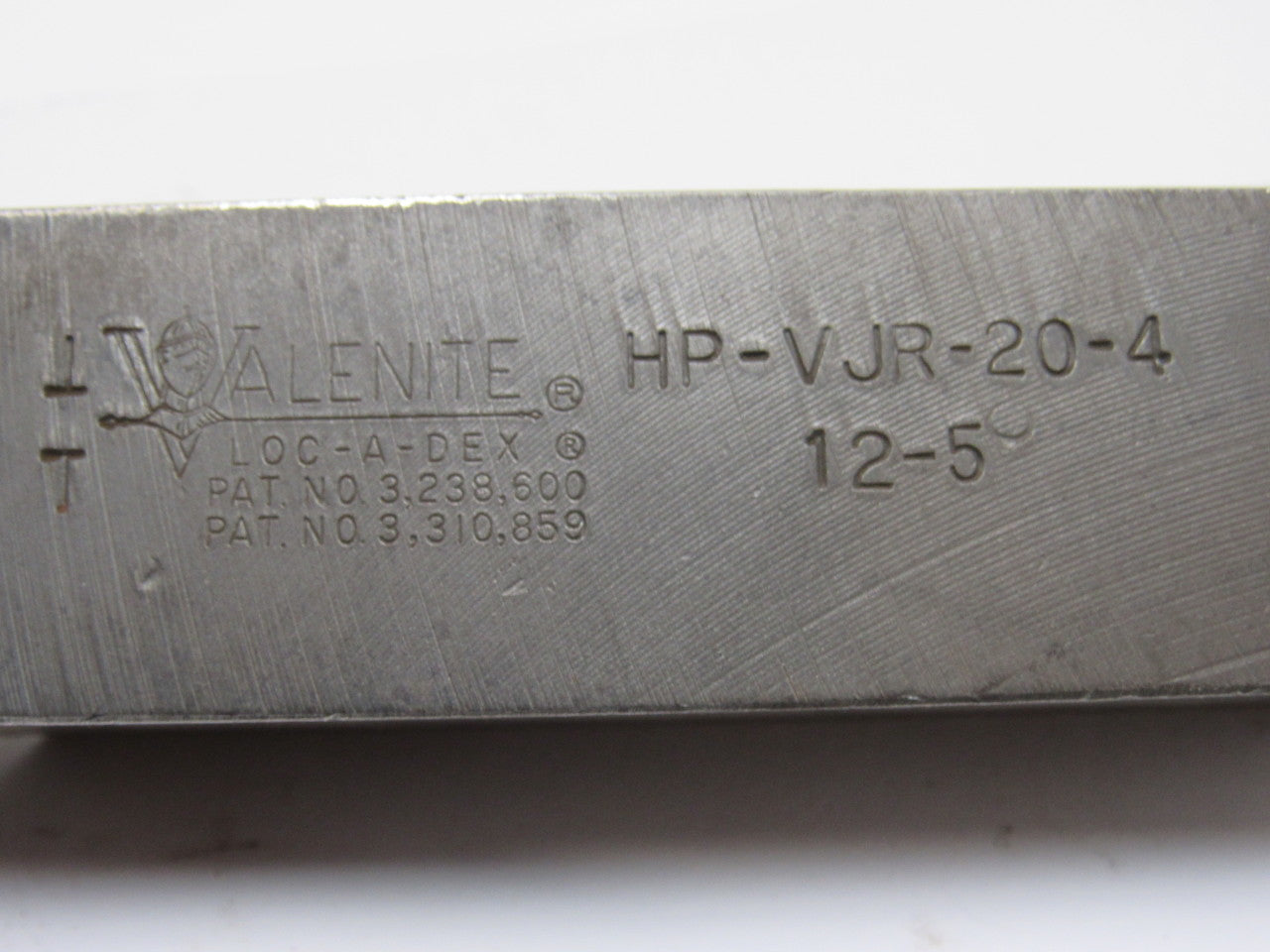 Valenite HP-VJR-20-4 1-1/4" Square Shank Screw Type Lathe Tool Holder 6" Length