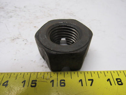 1-1/4"-7 Plain Finish Steel Slotted Castle Nut Lot of 10
