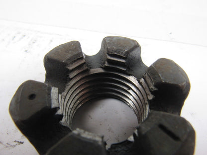 1-1/4"-7 Plain Finish Steel Slotted Castle Nut Lot of 10