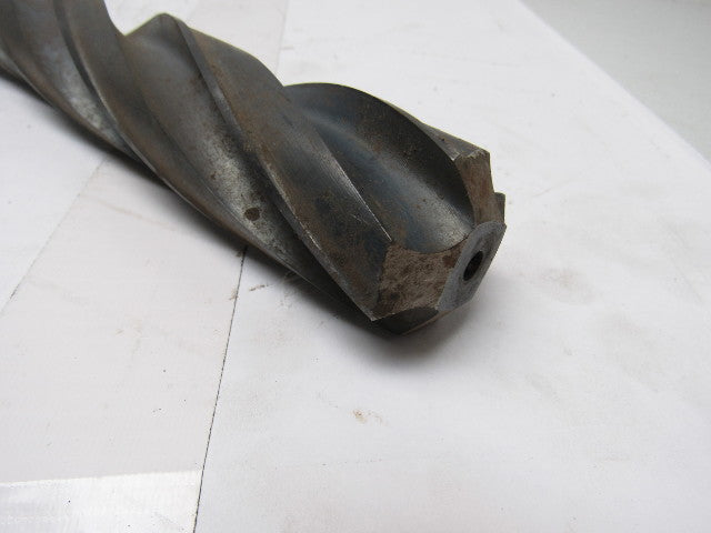 1-21/32" Flat Bottom Cut # 5 Morse Taper Shank Drill Bit 31-3/8" OAL