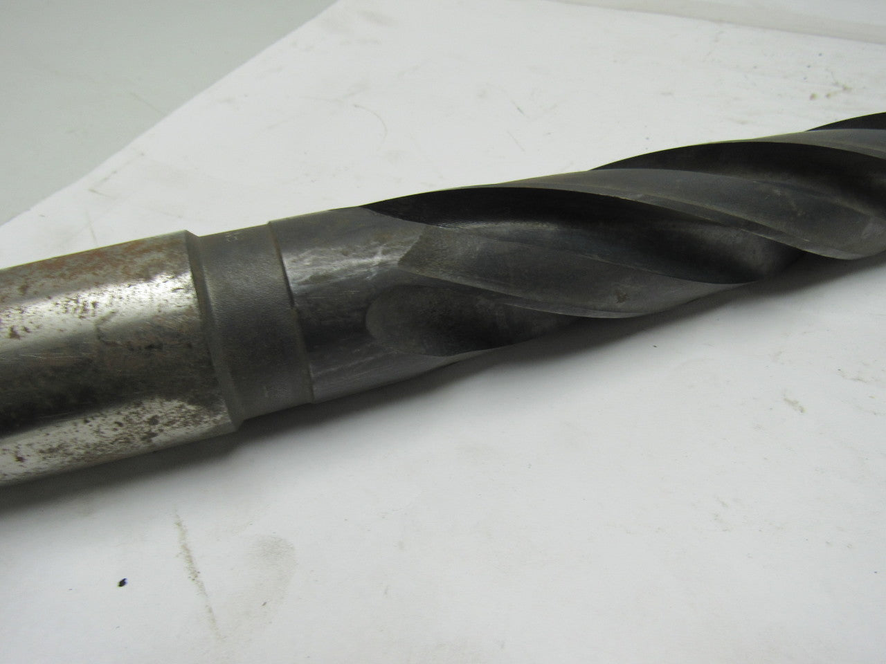 1-21/32" Flat Bottom Cut # 5 Morse Taper Shank Drill Bit 31-3/8" OAL