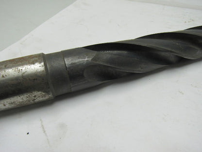 1-21/32" Flat Bottom Cut # 5 Morse Taper Shank Drill Bit 31-3/8" OAL