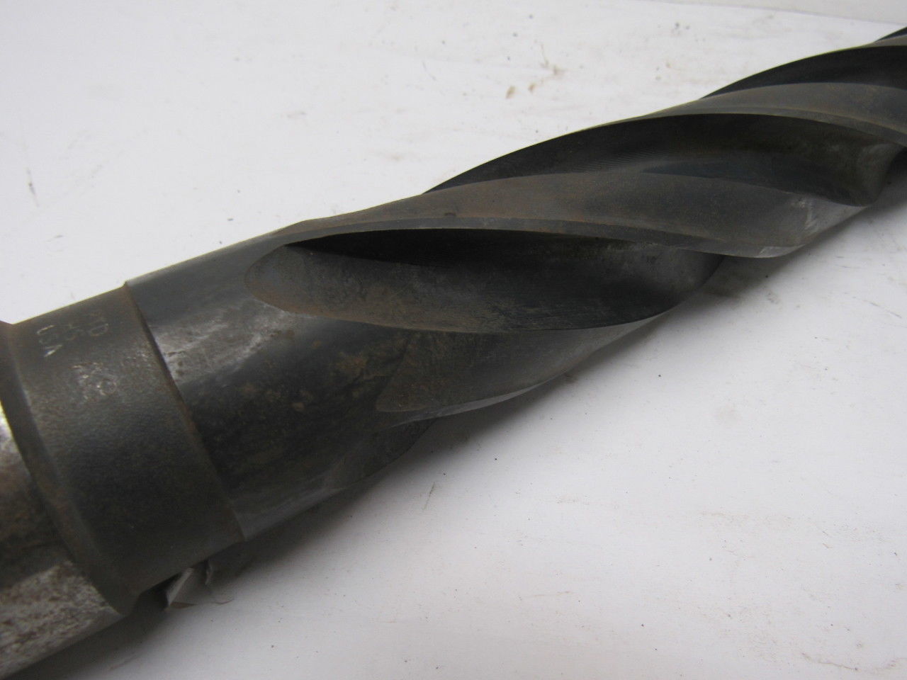 1-21/32" Flat Bottom Cut # 5 Morse Taper Shank Drill Bit 31-3/8" OAL