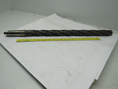 1-21/32" Flat Bottom Cut # 5 Morse Taper Shank Drill Bit 31-3/8" OAL