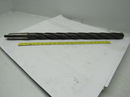 1-21/32" Flat Bottom Cut # 5 Morse Taper Shank Drill Bit 31-3/8" OAL