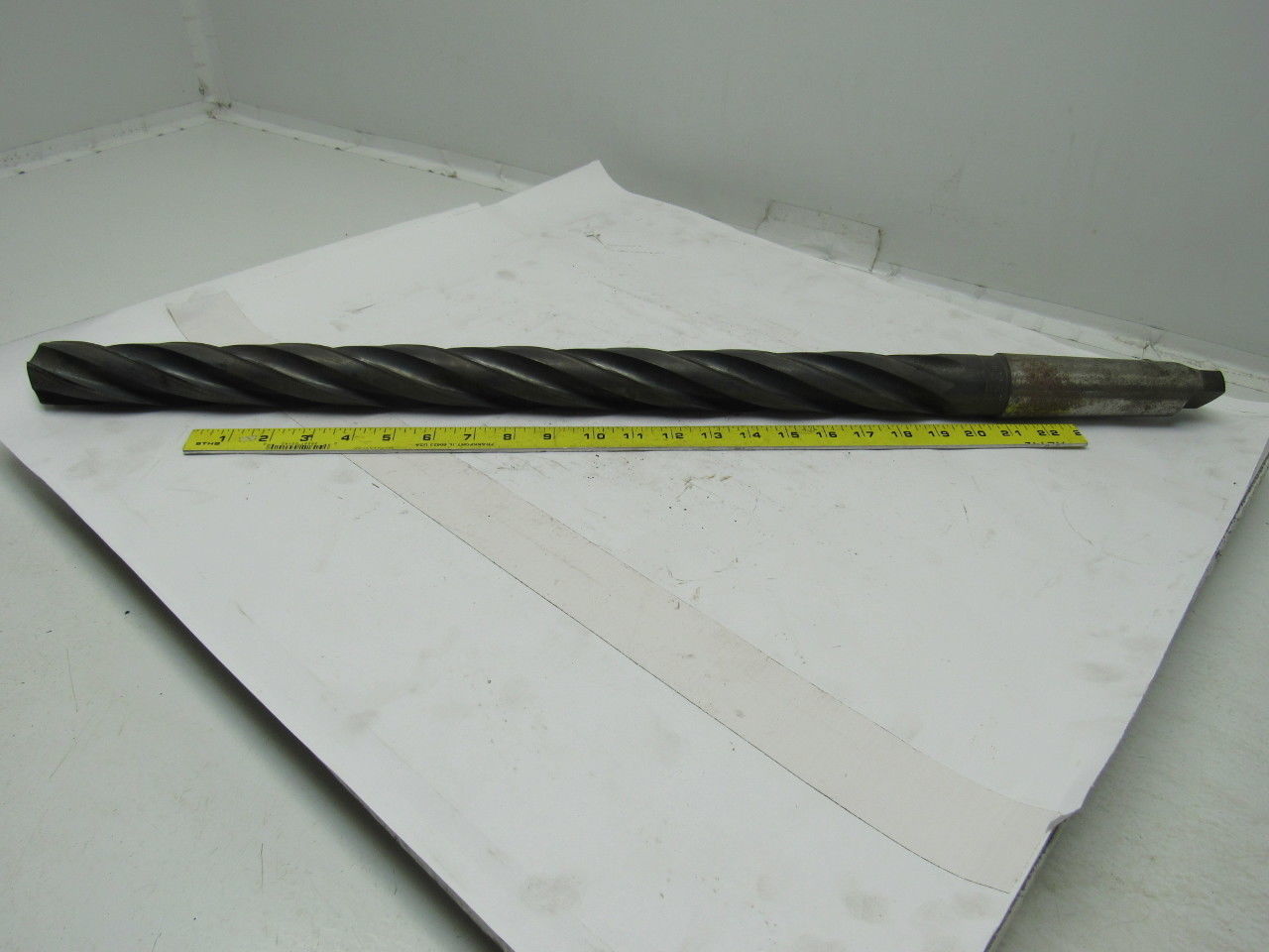 1-21/32" Flat Bottom Cut # 5 Morse Taper Shank Drill Bit 31-3/8" OAL