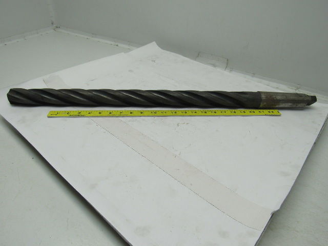 1-21/32" Flat Bottom Cut # 5 Morse Taper Shank Drill Bit 31-3/8" OAL