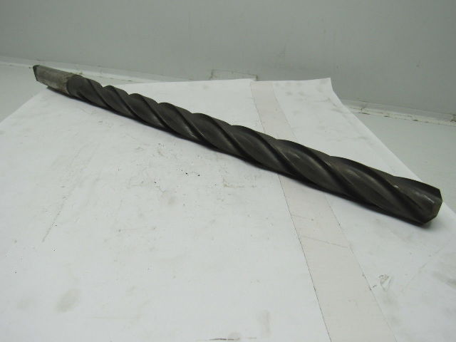 1-21/32" Flat Bottom Cut # 5 Morse Taper Shank Drill Bit 31-3/8" OAL
