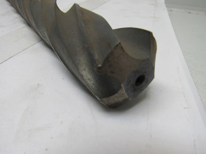 1-21/32" Flat Bottom Cut # 5 Morse Taper Shank Drill Bit 31-3/8" OAL