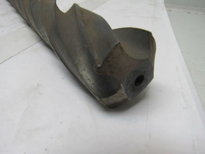 1-21/32" Flat Bottom Cut # 5 Morse Taper Shank Drill Bit 31-3/8" OAL