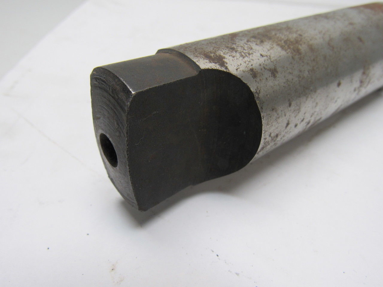 1-21/32" Flat Bottom Cut # 5 Morse Taper Shank Drill Bit 31-3/8" OAL