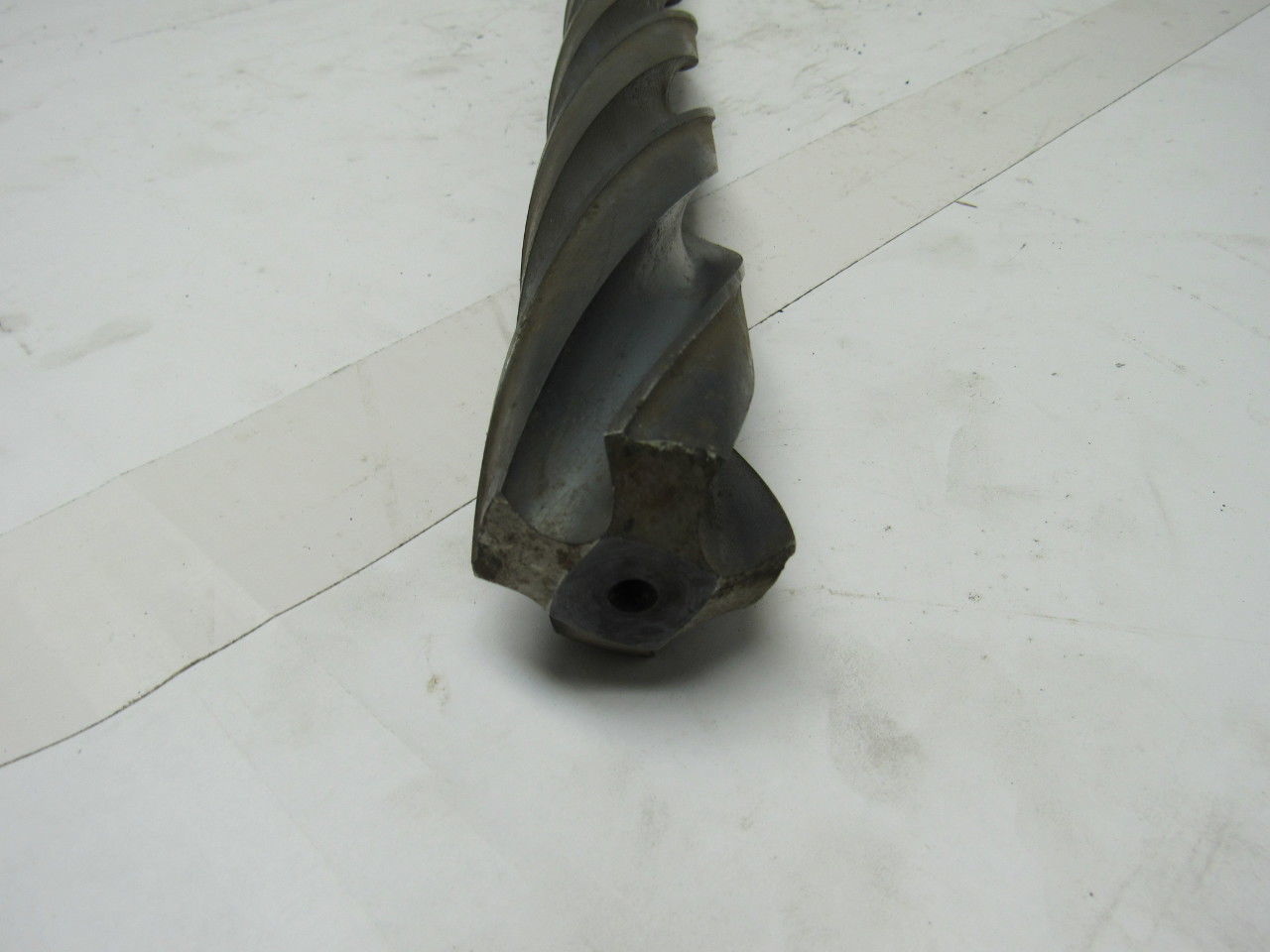 1-21/32" Flat Bottom Cut # 5 Morse Taper Shank Drill Bit 31-3/8" OAL