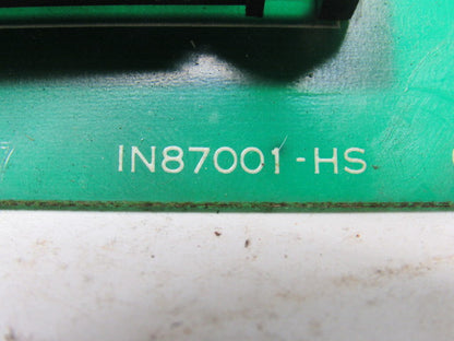 Hitachi Seiki IN87001-HS Yaskawa CNC LX3 Distribution Board