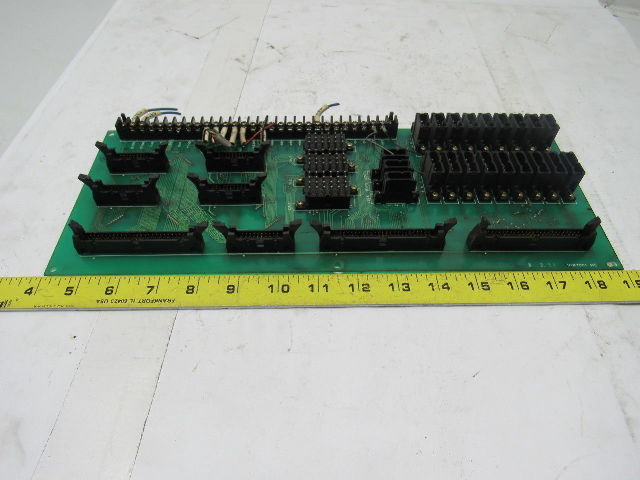Hitachi Seiki IN87001-HS Yaskawa CNC LX3 Distribution Board