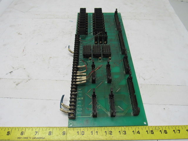 Hitachi Seiki IN87001-HS Yaskawa CNC LX3 Distribution Board