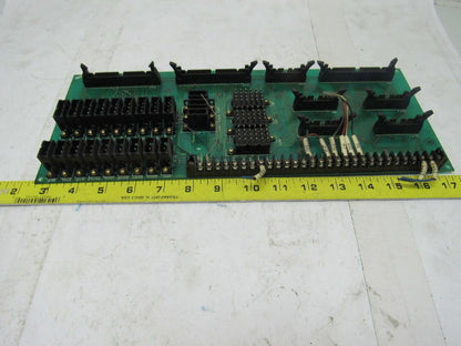Hitachi Seiki IN87001-HS Yaskawa CNC LX3 Distribution Board