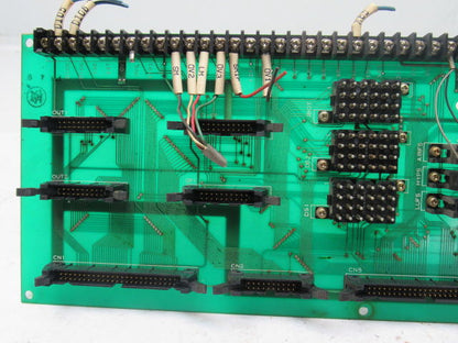 Hitachi Seiki IN87001-HS Yaskawa CNC LX3 Distribution Board