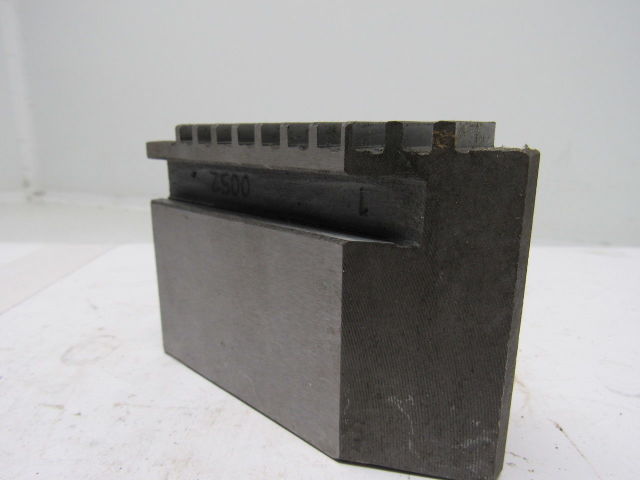 0052 Monoblock Lathe Chuck Soft Jaws 4-1/4" X 1-1/2" X 2" Lot Of 6