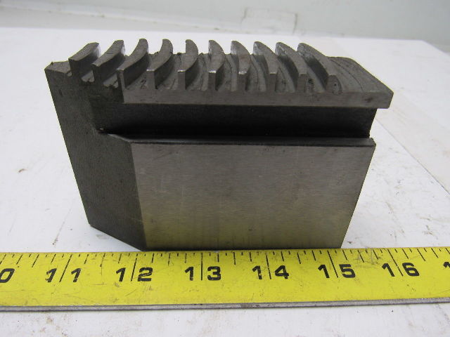 0052 Monoblock Lathe Chuck Soft Jaws 4-1/4" X 1-1/2" X 2" Lot Of 6