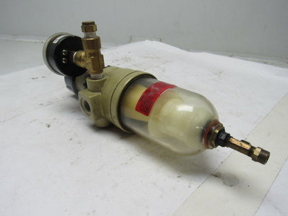 Norgren B12-300-A3LA Pneumatic Air Filter Regulator 3/8" NPT 150PSI Max W/Gauge