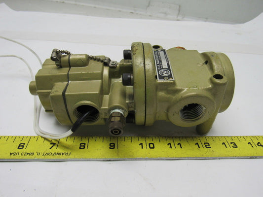 Norgren A1014J P4 Solenoid Pilot Actuated Pneumatic Valve 1/2" PTF