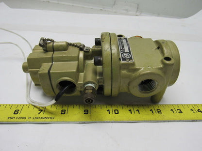 Norgren A1014J P4 Solenoid Pilot Actuated Pneumatic Valve 1/2" PTF