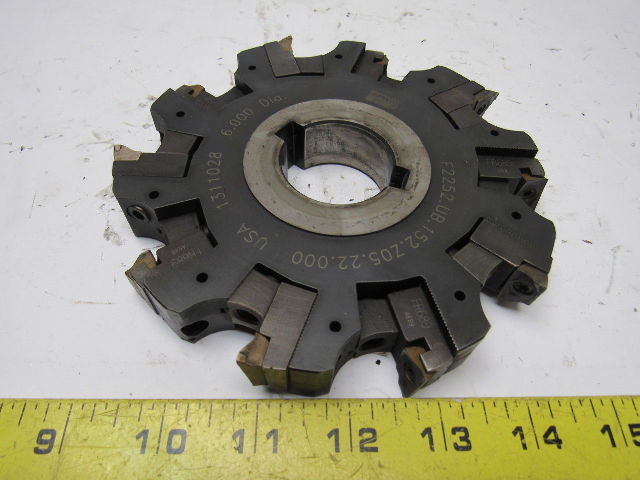 Walter Valenite F2252.UB.152.Z05.22.000 6" Indexable Face Mill