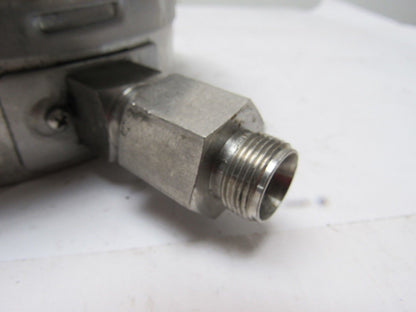Noshok 6" Flanged Mount Liquid Filled Pressure Gauge 0-1000 Psi 1/2" Npt Bottom