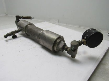 Camco 304 Stainless 2" Dia. Accumulator W/Gauge & Pop Off Valve