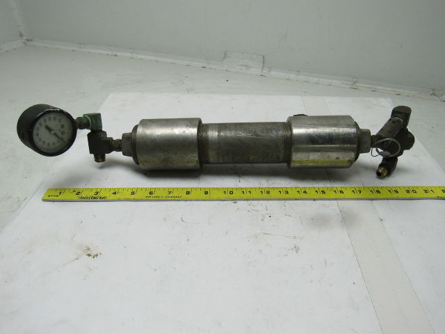 Camco 304 Stainless 2" Dia. Accumulator W/Gauge & Pop Off Valve