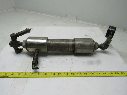 Camco 304 Stainless 2" Dia. Accumulator W/Gauge & Pop Off Valve