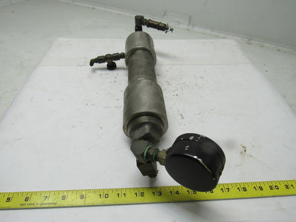 Camco 304 Stainless 2" Dia. Accumulator W/Gauge & Pop Off Valve