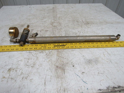 Haskel 28440-1 Adjustable Relief Valve 300-3000PSI W/20" X 1.5" Plenum Chamber