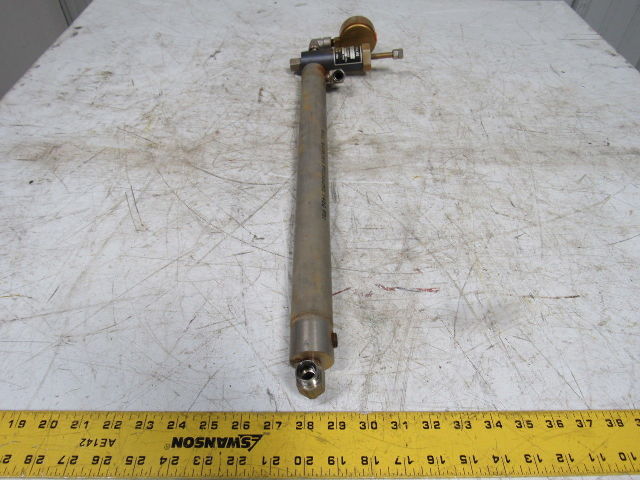 Haskel 28440-1 Adjustable Relief Valve 300-3000PSI W/20" X 1.5" Plenum Chamber