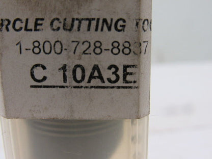 C10A3E Brazed Angular Size 10 Boring Bar Cartridge